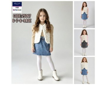 6/9 YAŞ-25067-DESENLİ PELUŞ TAKIM