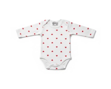 1/9 AY-708236-BABYTOO KUCUK KALP DESENLI KOLLU BADI