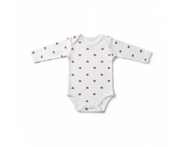 1/9 AY-708236-BABYTOO KUCUK KALP DESENLI KOLLU BADI