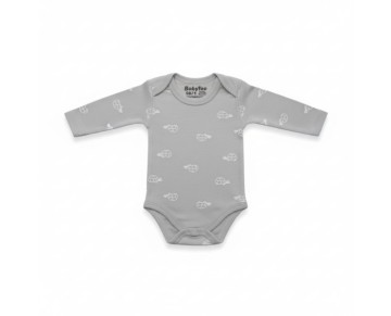 1/3 yaş -708341-BABYTOO BUYUK BEYAZ KAPLUMBAGA DESENLI KOLLU BADI