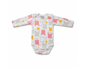 1/9 AY-708238-BABYTOO KUCUK TAVSAN DESENLI KOLLU BADI