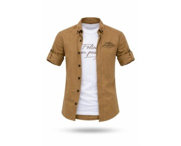 6/10 YAŞ-1610-ERKEK TİŞÖRTLÜ GÖMLEK