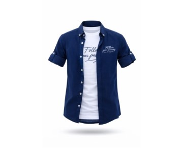 6/10 YAŞ-1610-ERKEK TİŞÖRTLÜ GÖMLEK