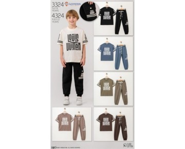 5/8 YAŞ-3324-BASKILI TAKIM