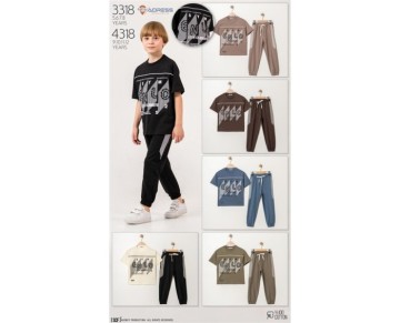 5/8 YAŞ-3318-BASKILI TAKIM