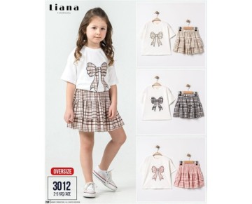 2/5 YAŞ-3012-2 Lİ KIZ TAKIM