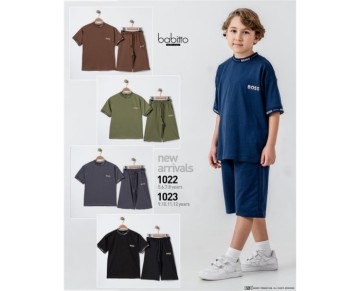 9/12 YAŞ-01023-BOSS BASKILI ERKEK TAKIM