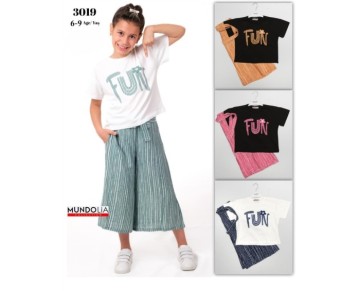 6/9 YAŞ-3019-6-9 YAŞ PANT TK.