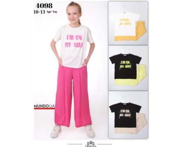 10/13 YAŞ-4098-10-13 YAŞ PANT TK.