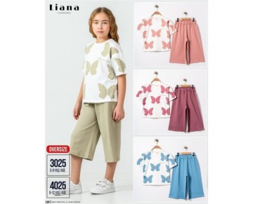 5/8 YAŞ-3025-2 Lİ KIZ TAKIM