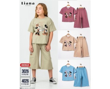 9/12 YAŞ-4026-2 Lİ KIZ TAKIM