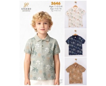 1/4 YAŞ-3646-ERKEK TEK ÜST