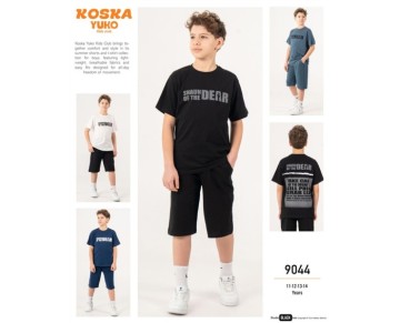 11/14 YAŞ-9044-SHAUN DEAR ERKEK ŞORTLU TAKIM