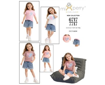 7/10 YAŞ-7717-KOT SORTLU 2 LI TAKIM