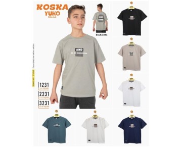 13/16 YAŞ-3231-AND ERKEK TİŞÖRT