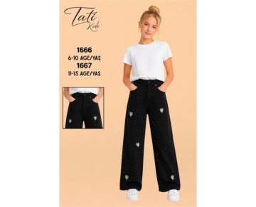 6/10 YAŞ-1666-KOT PANTOLON