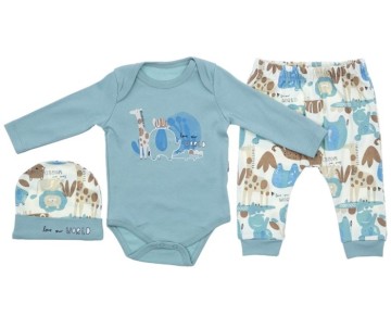 6/9 AY 18004 Erkek Love Our World  3P Badili Takım