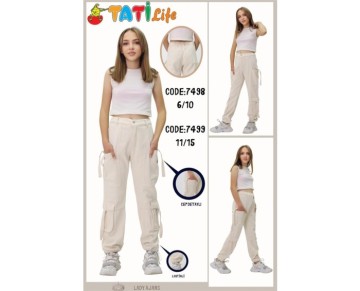11/15 YAŞ 7499 KOT PANTOLON