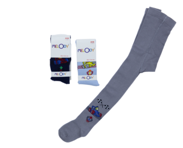 1-2 YAS DESENLI BASKILI KULOTLU CORAP