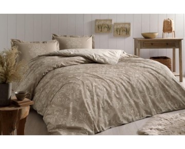 Özdilek Çift Kişilik Ranforce Nevresim Takımı Antico Bej