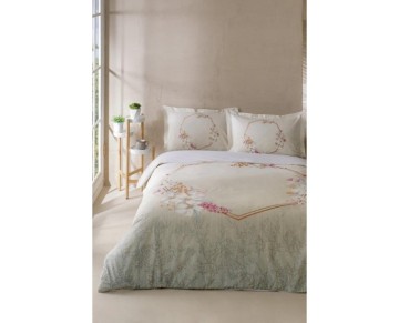 Özdilek Çift Kişilik Ranforce Nevresim Takımı Candidum Krem