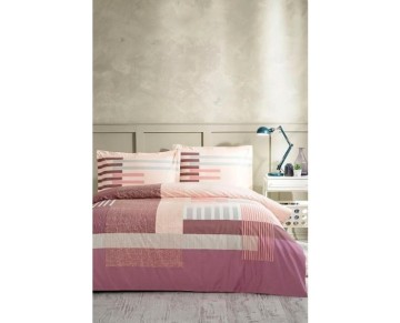 Özdilek Çift Kişilik Ranforce Nevresim Takımı Moderno Mürdüm