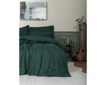 Cotton Box Çift Kişilik Nevresim Takımı Tensel Craft Petrol