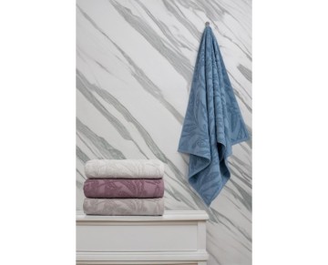 Altınbaşak Jakarlı 4´lü 50x90 El Havlusu Milena