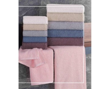 Nevresim Dünyası NH Alfa 6'lı havlu 90x150cm