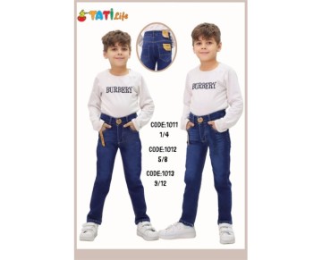 9/12 YAŞ-1013-KOT PANTOLON