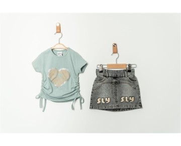 2/5 YAŞ -12116-2 Lİ KIZ TAKIM