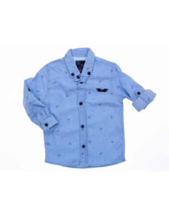 11/15 YAŞ 10111  DESENLI GOMLEK