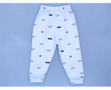 1/9 AY-713311-GOZLUK DESENLI MANSETLI TEK ALT