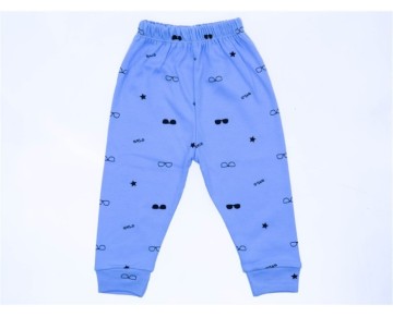 1/9 AY-713311-GOZLUK DESENLI MANSETLI TEK ALT